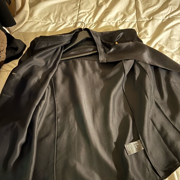H&M x Balmain Silk Charmeuse Jacket - Picture 5 of 6